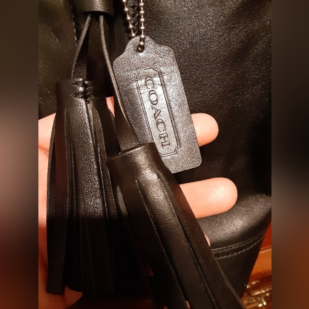 Black Coach Purse - Picture 2 of 12